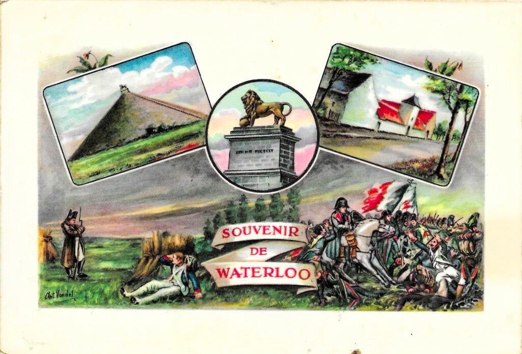 Waterloo - carte postale ancienne