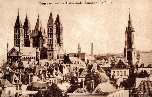 Tournai - la ville et la cathédrale