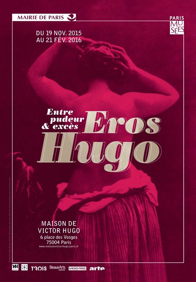 exposition Eros HUGO. Entre pudeur et excès.