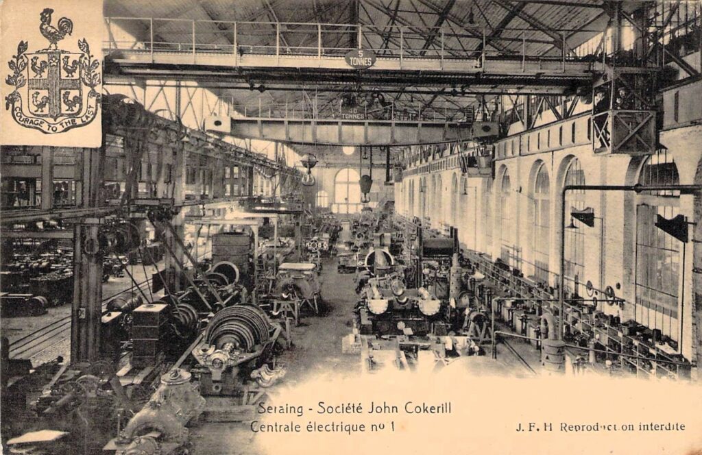 société John Cockerill - centrale électrique